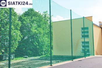 Siatki Kolno - Piłkochwyty na boisko piłkarskie - piłka nożna dla terenów Kolno