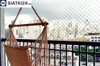 Siatki Kolno - Zabezpieczająca siatka ze sznurka na balkon dla terenów Kolno